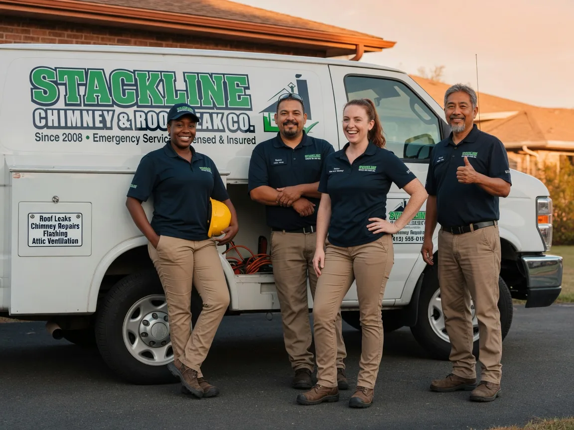 Chimney flashing repair company in Bowler, WI